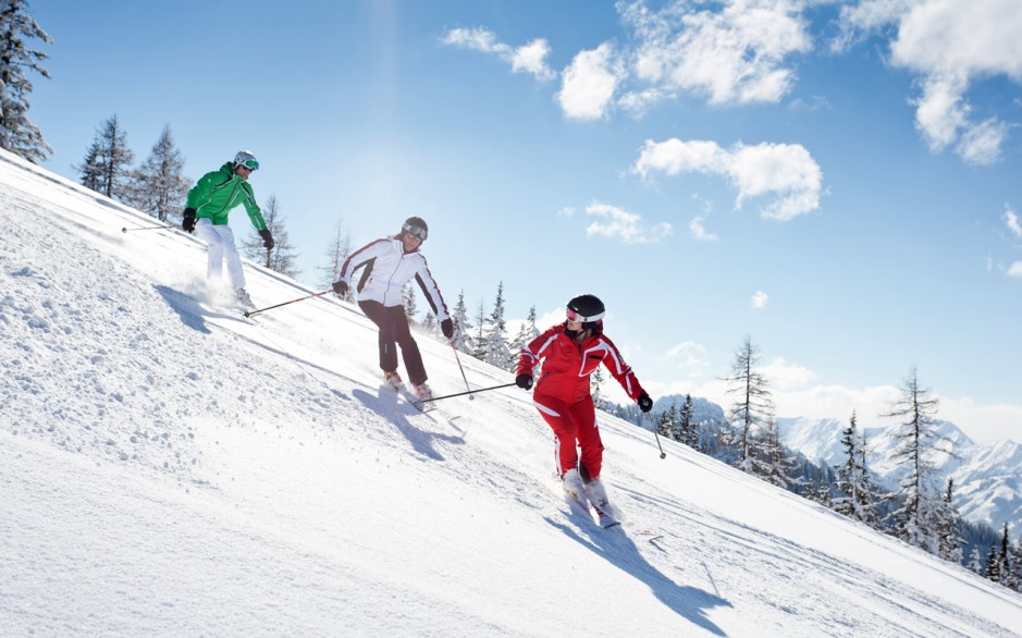 Skikurs mit Wagrainer Skischule © TVB Wagrain Kleinarl