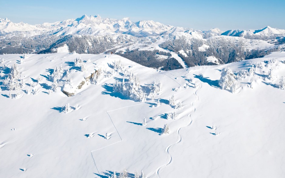 Weiße Winterlandschaft in Wagrain © TVB Wagrain Kleinarl