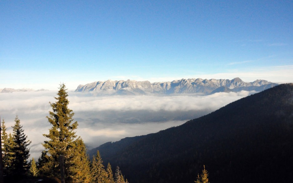 Morning sea of clouds over Wagrain - it’s going to be a wonderful summer’s day! © TVB Wagrain Kleinarl