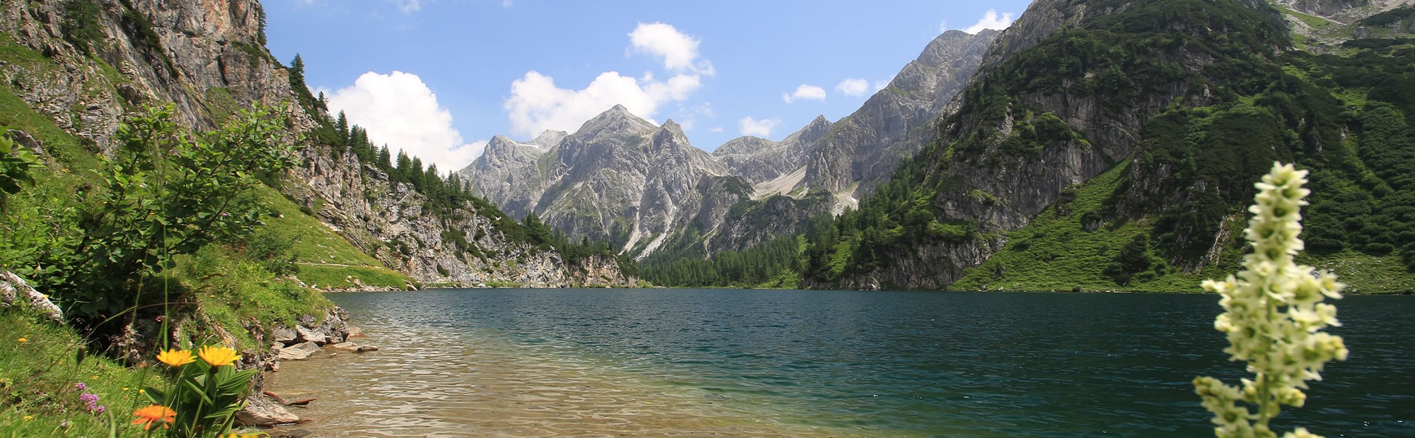 Tappenkarsee in the summer holidays in Wagrain, Austria © TVB Wagrain Kleinarl