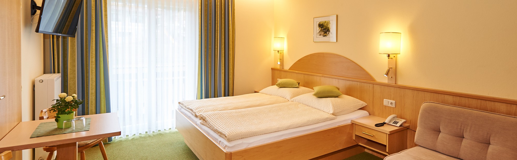 Bed room in Apartment Panorama, Wagrain