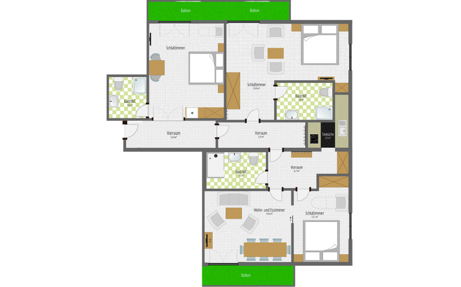 Apartment 204 - Superior C