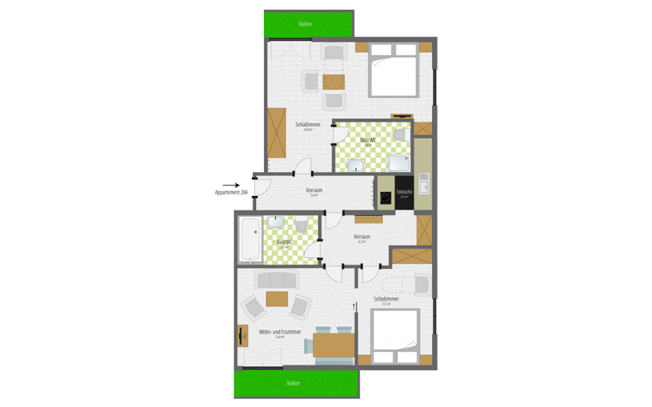 Superior Apartment C
